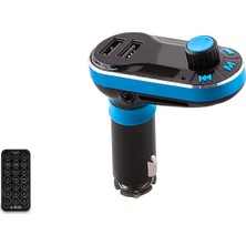 S-Link Sd-Usb Destekli + 2.1A Usb Şarj Port Fm Transmitter SL-Fm66