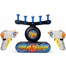 Misan Oyuncak Oyuncak Havada Süzülen Hareketli Hedef Oyunu Nişan Seti 2 Tabancalı