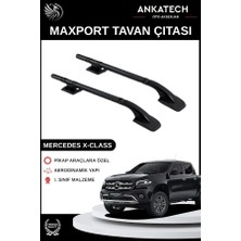 Ankatech Mercedes x Class Siyah Maxport Tavan Çıtası Tüm Modeller