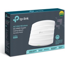 Belirtilmemiş Tavan Tipi 1350 Mbps Mu-Mimo Kablosuz Access Point Eap225
