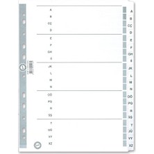 Karton Ayrac A-Z Alfabetik A4