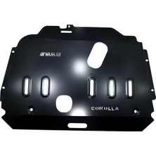 Korjap Karter Alt Koruma Toyota Corolla 2013-2017 Model Uyumlu ve Vida Seti