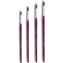 4'lü Sulu ve Akrilik Boya Fırça Seti