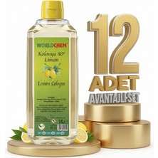 Worldchem Limon Kolonyası 12X1 Lt