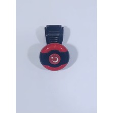 Drs Tuning Kırmızı-Siyah Dönebilen Vites Topuzu Türk Bayrağı Stickerlı