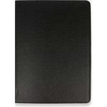 Erdo Ticaret Newface Samsung Galaxy T860 Tab S6 10.5 Kılıf 360 Tablet Deri Kılıf - Siyah