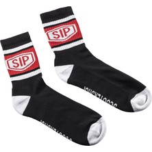 Sıp Scootershop Sıp Çorap - Tape Logo *siyah/beyaz/kırmızı* 41-46 / Sıp