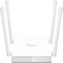  archer c24 dual bant 4 port kablosuz router ac750