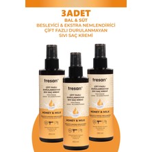 Tresan Bal Süt Durulanmayan Saç Kremi 250 ml 3 Adet