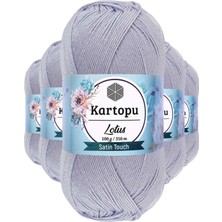 Esranın Dünyası 5 Adet Lotus Bikini Büstiyer Bluz Örgü Ipi  K714 Gri