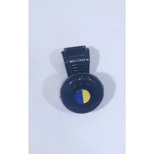 Drs Tuning Siyah Dönebilen Vites Topuzu Sarı Lacivert Stickerlı