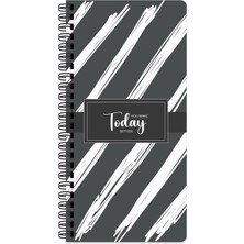 Keskin Color Keskin 8*16 84 Yp Çizgili Spiralli Today Defter - No:01