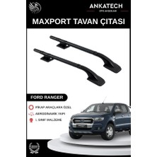 Ankatech Ford Ranger Siyah Maxport Tavan Çıtası Tüm Modeller