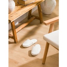 LC Waikiki Lcw Steps Ekru Pelüş Kadın Ev Terliği