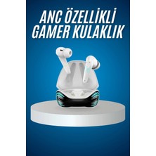 İlkyaz Fashion Oyuncu Kulaklığı Mikrofonlu Gürültü Engelleme Gecikme Önleyici Bluetooth Kulaklık