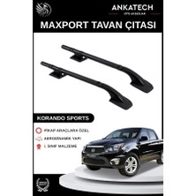 Ankatech Ssangyong Korando Sports Siyah Maxport Tavan Çıtası Tüm Modeller