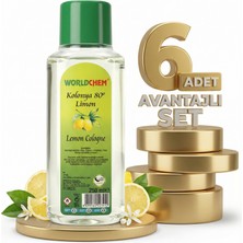 Worldchem Limon Kolonyası 6X250 ml