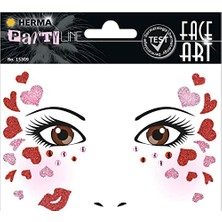 Face Art Decor Yuz Susleme Etiketi Ask