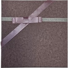 Promosyonca Hediye Kutusu, Iç Içe 3 Farklı Ebat, Kare, 19X19X9 cm (Pembe)
