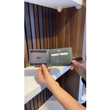 Mft Leather Hakiki Deri Mıknatıslı Kartlık | Mona 1103