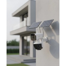 MiraLive Çoklu Lensli 9mp Solar Ip Kamera Uzaktan Izleme ve Alarm Bildirimli