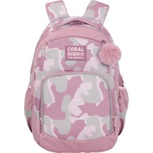 Coral High Desenli Okul Sırt Çantası 24451