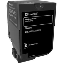 Lexmark 74C50K0 3.000 Sayfa Black Siyah Toner Cs720-725 Cx725