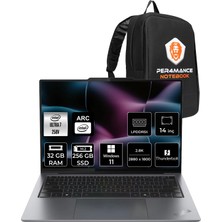 Lenovo Thinkpad X9-14 Core Ultra 7 258V Notebook 32GB RAM 256GB SSD 14" 120Hz Win11 Pro + Per4 Çanta 21QA0025TXP307