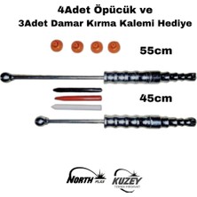 North 129 Pdr Göçük Düzeltme Pdr Boyasız Göçük Düzeltme Vurdurtma Kolu 2 Adet[uzun ve Kısa Set]-Hediyeli