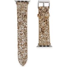 Vigordurus Newface Apple Watch 42MM Starry Taşlı Kordon - Gold