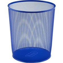 Vigordurus 854 10 Lt Metal Tam Perforeli Lacivert Çöp Kovası