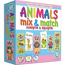 Vigordurus Toys CRCL031 Animals Mix & Match, Çok Renkli