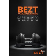 Nuvvo Pro Sports Ayarlanabilir Dambıl Seti Siyah