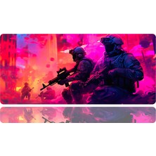 BLS 70X30 cm Büyük Boy Oyuncu Mouse Pad Kaymaz Taban Fare Altlığı Gaming Mousepad Xl