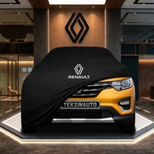 ULTRASHOP Renault Triber Siyah Kumaş Oto Branda Araca Özel Penye Araba Brandası Araç Örtüsü