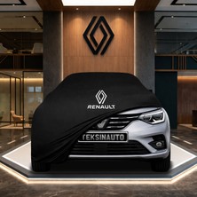 ULTRASHOP Renault Taliant Siyah Kumaş Oto Branda Araca Özel Penye Araba Brandası Araç Örtüsü
