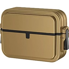 Vigordurus Newface Airpods Pro 2 (2.nesil) 404 Kilitli Kılıf - Gold