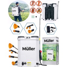 Pro Müller Alman Profesyonel 16 Lt Şarjlı Sırt Tipi Ilaclama Pompası Akülü Şarjlı Ilaclama Makinesi Köpük Pompası