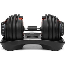 Nuvvo 40 kg Ayarlanabilir Dambıl Seti Mekanizmalı Dambıl Siyah