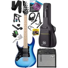 Calperia Yüksek Kaliteli Elektro Gitar Seti 50W Amfili