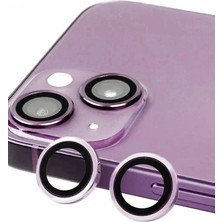 Vigordurus Newface iPhone 14 Raze Metal Kamera Lens - Mor