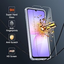 Vigordurus Galaxy A07 Manyetik Kılıf Seti, 9h Temperli Cam Ekran Koruyucu, Magsafe Uyumlu, Darbeye Dayanıklı Şeffaf Kapak,düşme Koruması, Evınto