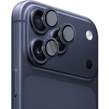 Vigordurus Safeus Safir Temperli Kamera Lens Koruyucu, 17 Pro Max ve 17 Pro ile Uyumlu (Abis)