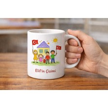 Printiva Kişiye Özel Resim Çizimli Kupa Bardak