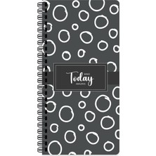 Keskin Color Keskin 8*16 84 Yp Çizgili Spiralli Today Defter - No:03