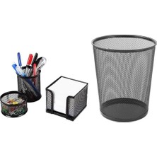 Nuvvo Kraf Metal Perfore Ofis Seti 4'lü