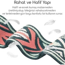 Vigordurus One-Click Elastik Serisi 20MM Kordon ile Uyumlu Galaxy 7/6/5/4/fe Serisi Için Kumaş Kayış (40MM/44MM) 6/4 (47/43/42MM) ve 5 Pro 45MM Uyumlu