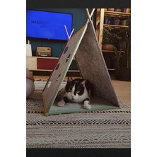 Nuvvo Bypet Cattent Kedi Oyun Çadırı ve Evcil Hayvan Yatağı