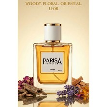 Parisa U-08 Imperium Edp 50 ml - Lavanta & Odunsu Notalı Lüks Oryantal Unisex Parfüm PRSU08