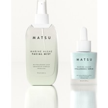 Matsu Yoğun Nem Veren Dolgunlaştırıcı 2li Cilt Seti Hyalüronik Serum ve Yüz Spreyi